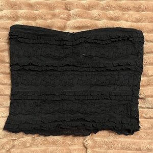 Lace tube top